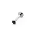 Labret Stérile Titane Interne 23 - Piercing avec pas de vis interne - Pierres naturelles - 6 pierres différentes