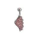 Piercing Banane - Acier - Banane pour nombril 915