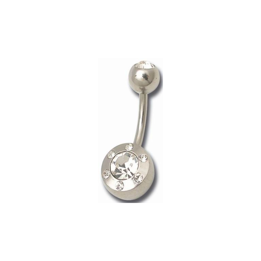 Piercing Banane - Acier - Banane pour nombril 860