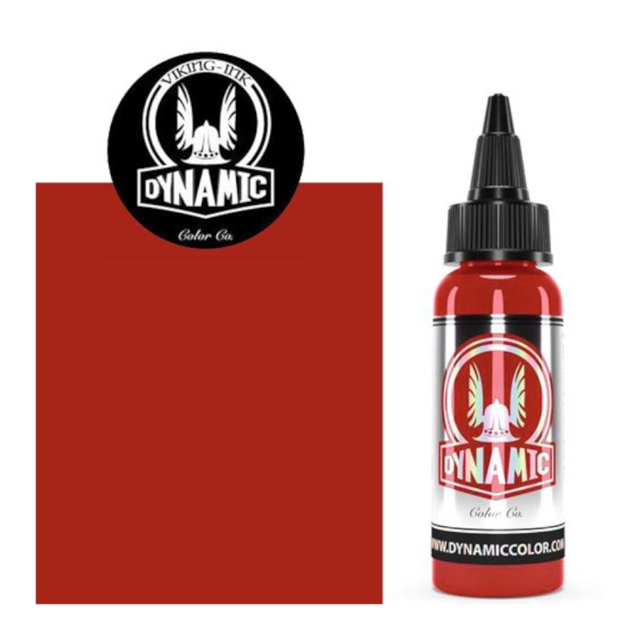 Encre Tatouage Rouge - Viking by Dynamic Pure Red - Mélange pour le tatouage encre reach*