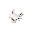 Piercing Embout - Titane F136 Gamme Invictus - Embout 4 avec pas de vis interne 0,9 mm pour piercing 1,2 mm  araignée strass zircone*