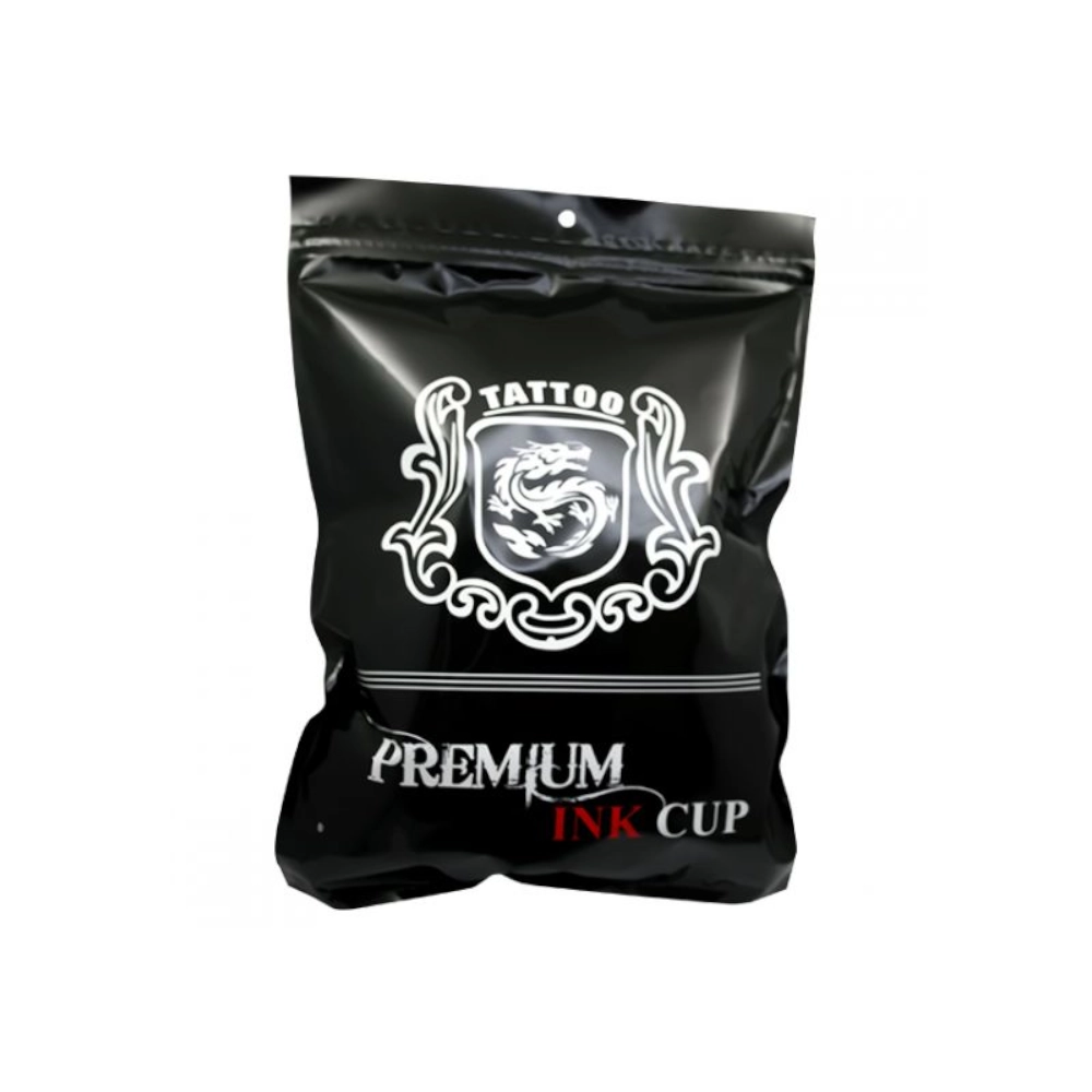 Caps Tattoo - Premium Ink Cups - Sachet de godet d'encre pour support de caps de tatouage*
