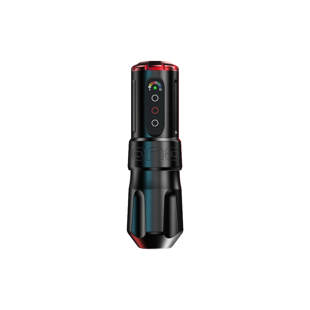 Machine Tattoo - Fk Irons One Charcoal / Ruby - Machine à tatouer sans fil wireless