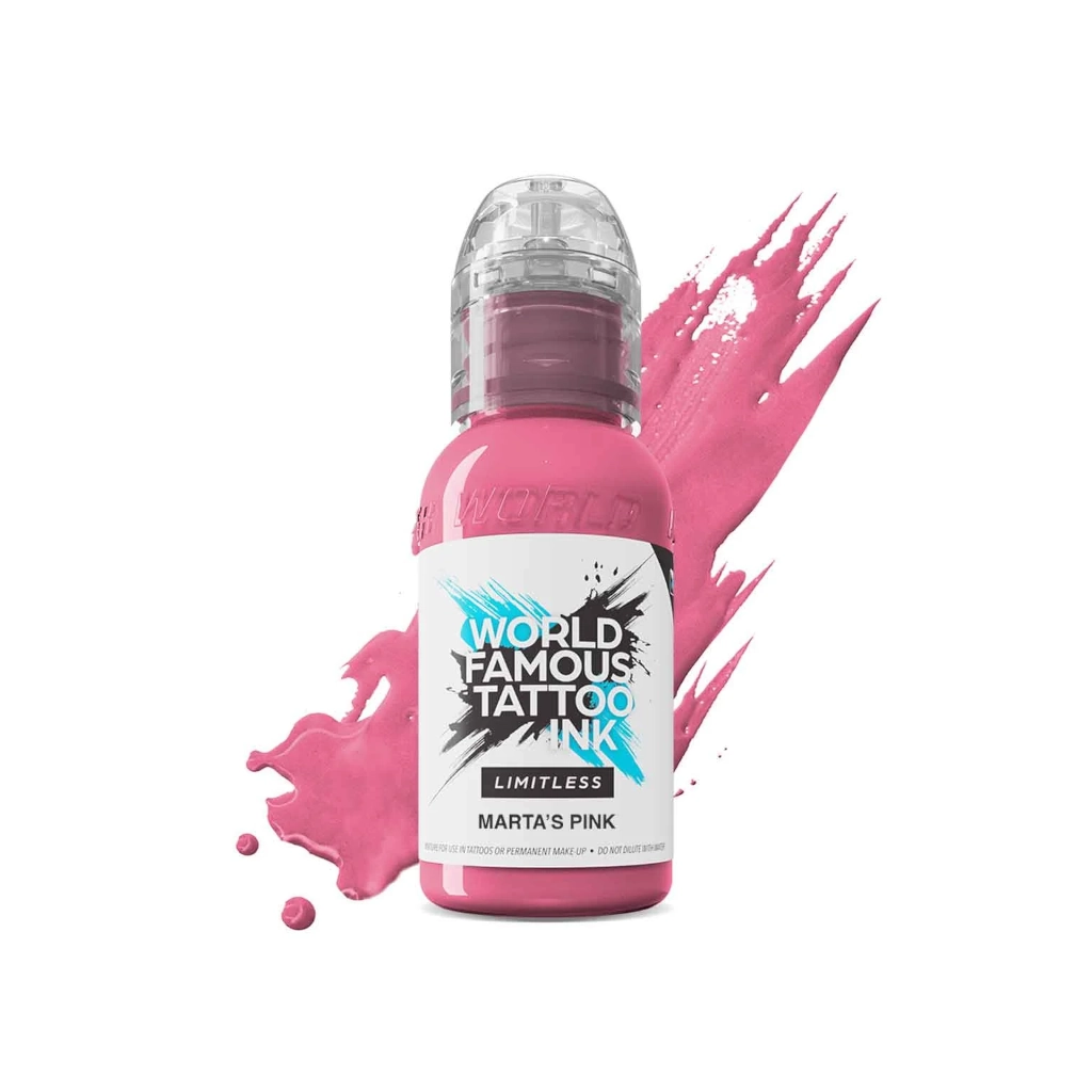 Set Encre Tattoo - World Famous Ink Limitless -   The Mambo Destrutturato Family Set - Melange pour le tatouage REACH 8 x 30 ml*