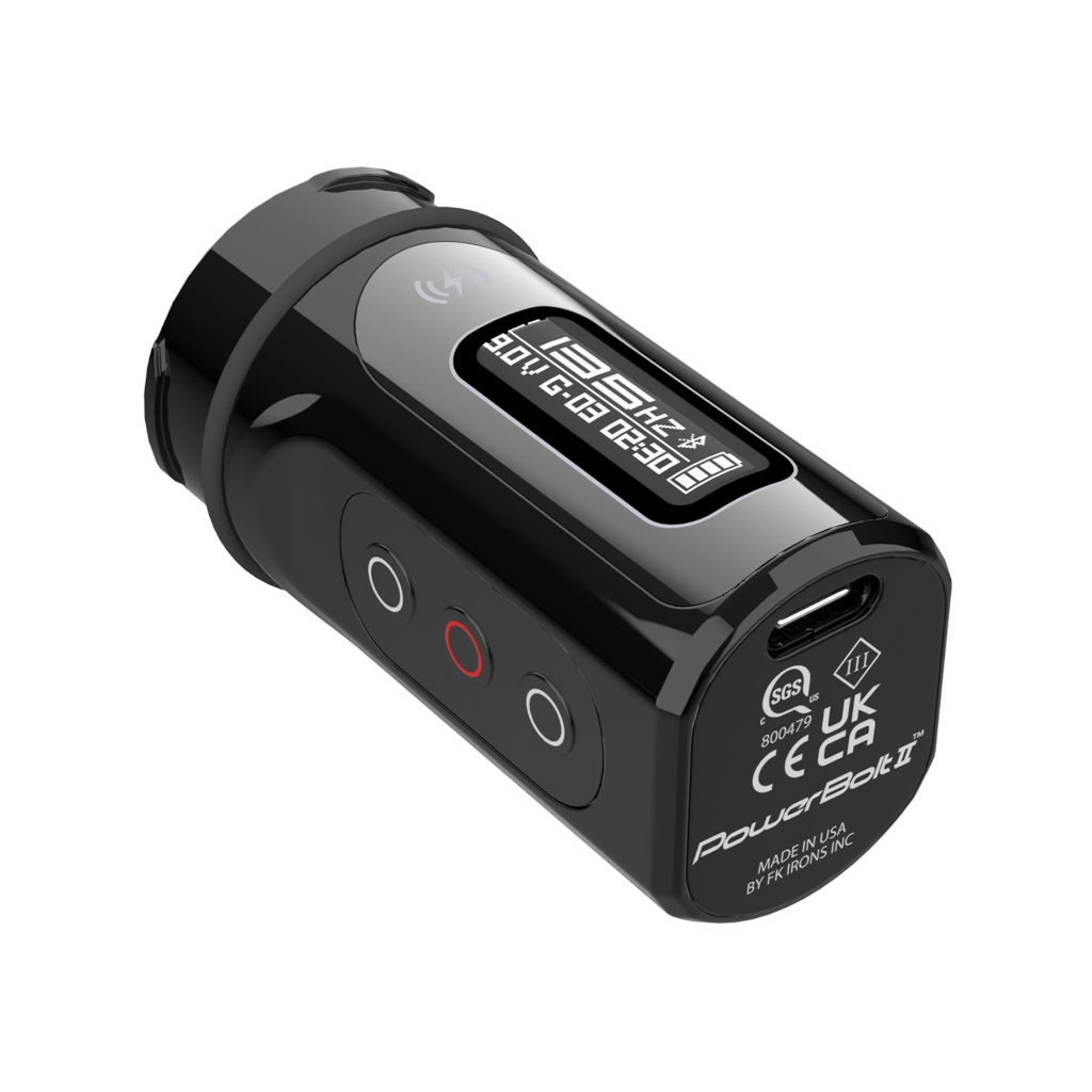 Batterie Machine Tattoo - Fk Irons Powerbolt II - Batterie externe pour machine tatouage flux et exo*