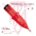 Cartouche Tattoo - Bishop Da Vinci V2 X Troshin Liner - Boîte de 40 cartouches pour le tatouage 20x 3 Liner 0,25 mm et 20x 3 Liner 0,30mm*