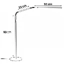 Eclairage Tattoo - Daylight Led Floor Lamp Slimline 4 - Lampe avec éclairage led sur pied pour tatouage et piercing*