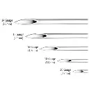 Aiguille Piercing - Aiguille Stérile Gamme Itc - Blade pour le piercing avec pas de vis interne triple biseau*