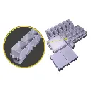 Accessoire Cartouche - Fraktal Frakneedle2 - Lot de 20 supports pour cartouche de tatouage