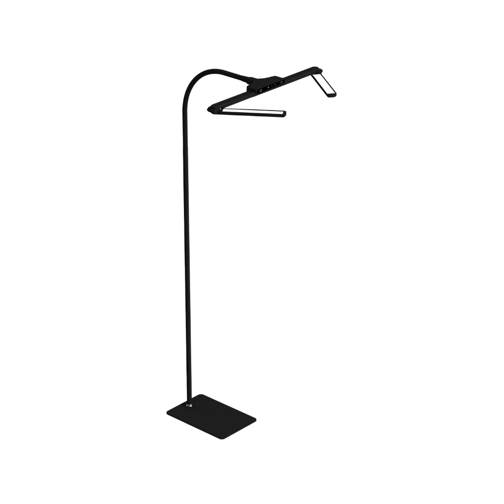 Eclairage Tattoo - Tri Lux Pro Light & Vision - Lampe avec pied au sol et télécommande pour tatouage et piercing 3 en 1*