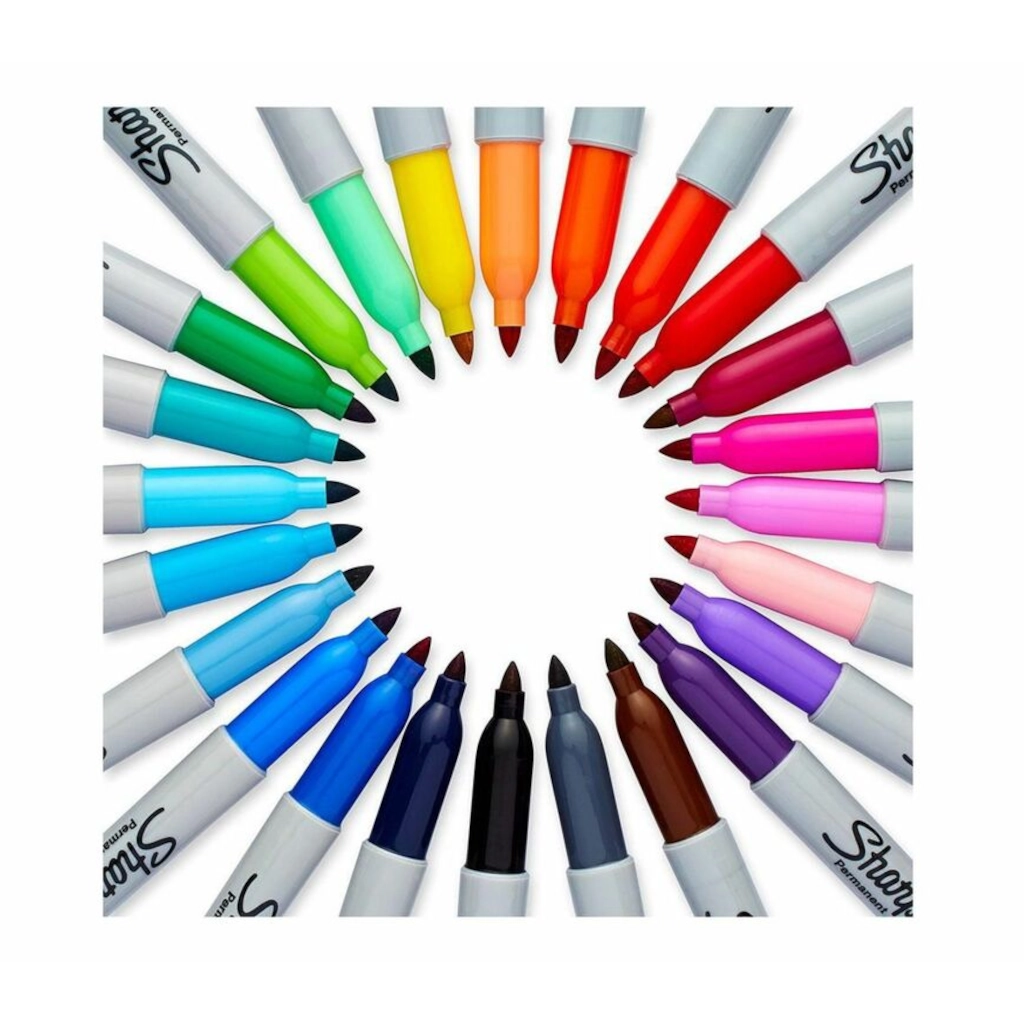 Feutre Tattoo - Sharpie Fine Point Christmas Set - Pack de 24 feutres pour le tatouage à pointe fine édition noël*