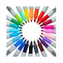 Feutre Tattoo - Sharpie Fine Point Christmas Set - Pack de 24 feutres pour le tatouage à pointe fine édition noël*