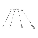 Aiguille Tattoo - Crystal One Needles Round Shader - Boîte de 50 aiguilles pour tube de tatouage 