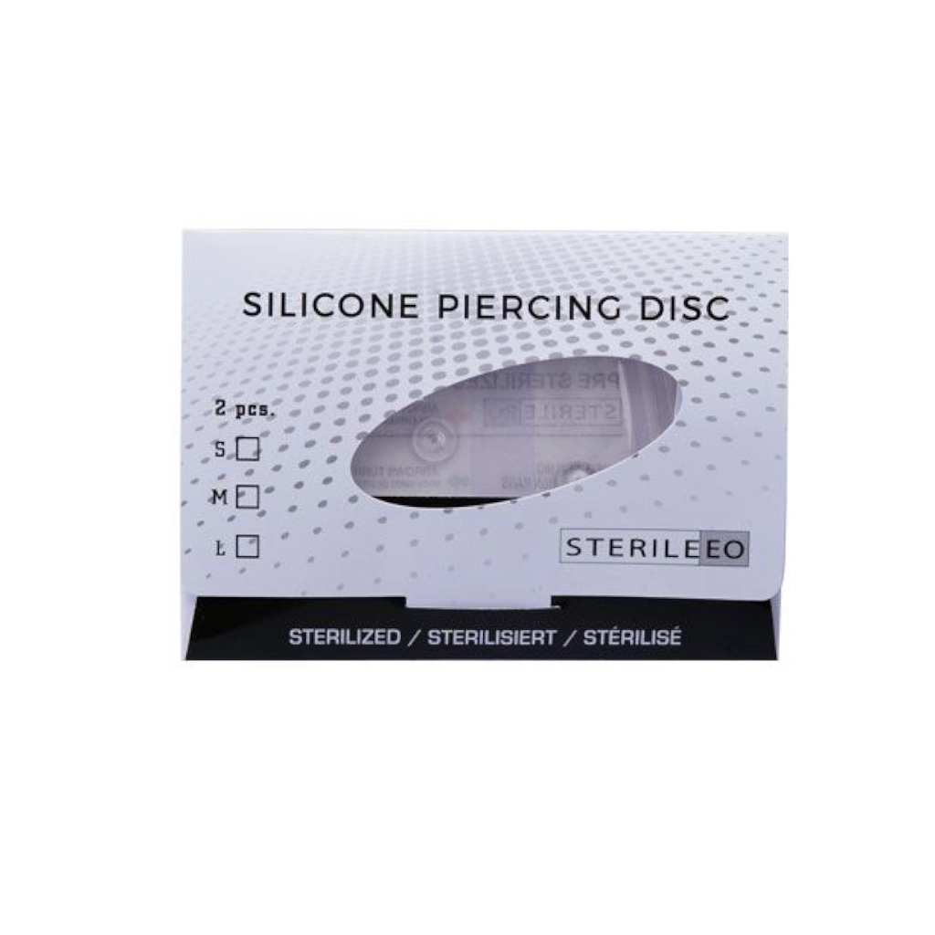 Disque Piercing - Silicone Stérile - Paire de disque médical pour la cicatrisation du piercing*