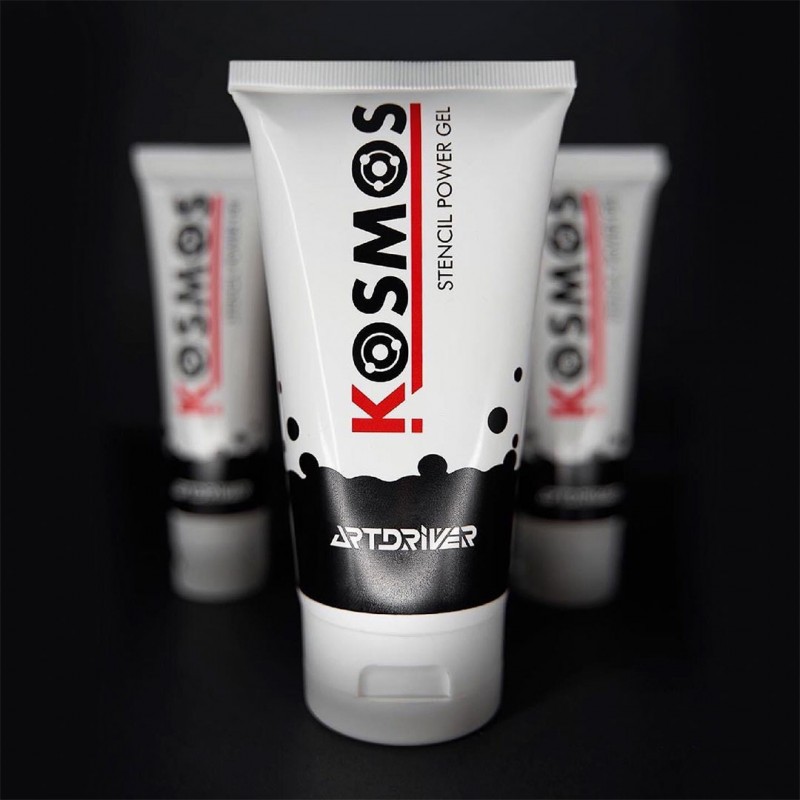 Kosmos Stencil Power Gel - Gel de transfert pour la pose de papier calque de tatouage 200ml