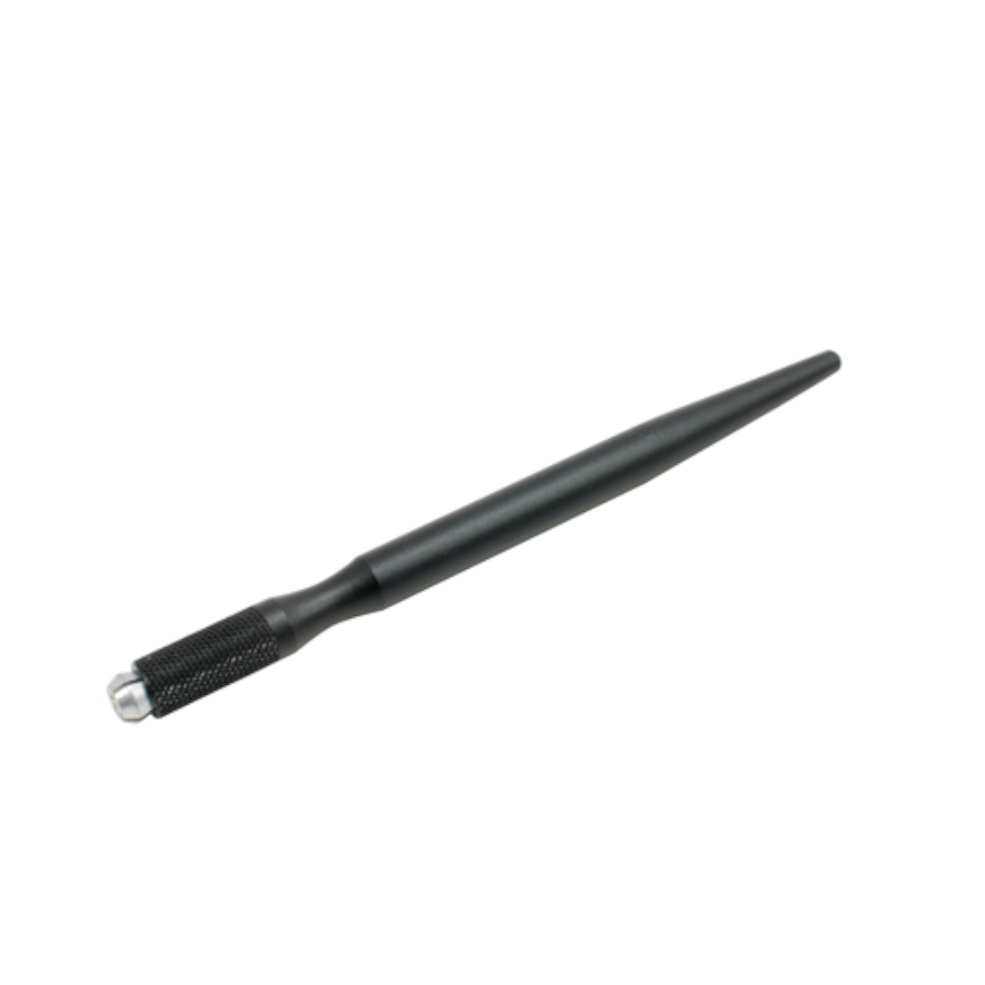 STYLO PORTE AIGUILLE POUR MICROBLADING ALU NOIR