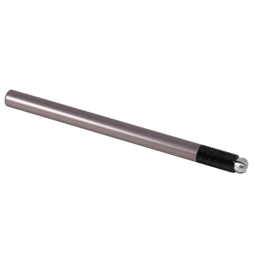 STYLO PORTE AIGUILLE ALUMINIUM POUR MICROBLADING MAUVE