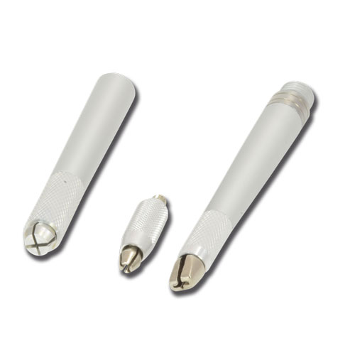 STYLO PORTE AIGUILLE ALUMINIUM POUR MICROBLADING 3 EN 1