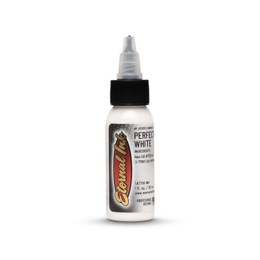 Encre Tattoo Blanche - Eternal Ink Perfect White - Mélange pour le tatouage encre reach