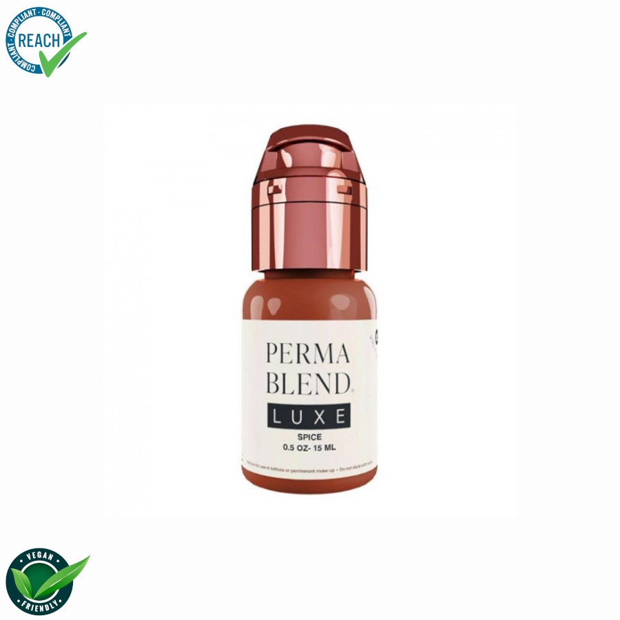 Pigment Pmu Marron - Perma Blend Luxe Spice - Melange pour le maquillage permanent REACH 15ml