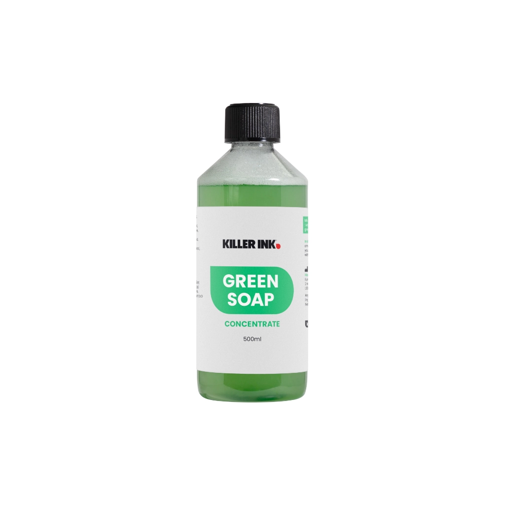 Savon Tattoo - Green Soap Killer Ink - Savon vert concentré pour le nettoyage du tatouage 500 ml*