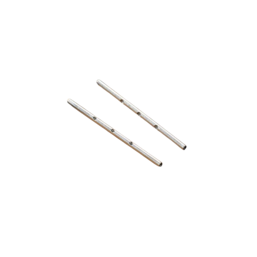 Barbell Piercing - Barbell Titane Hand Ink - Barbell en titane f136 avec pas de vis interne et 3 pas de vis centrale