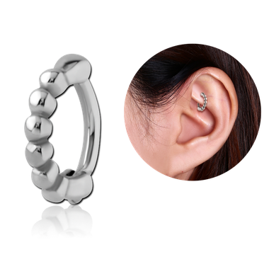 ANNEAU A CHARNIERE ACIER POUR TRAGUS STYLE 3