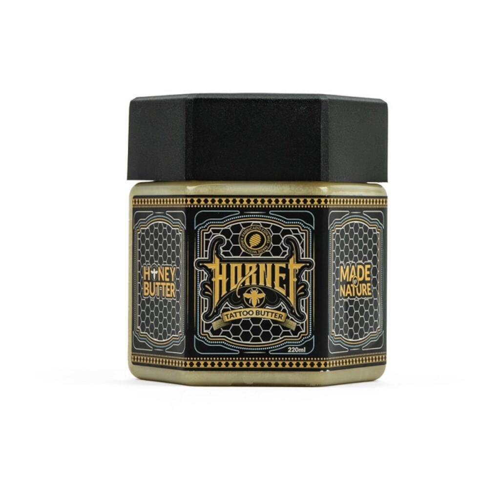 Beurre Tatouage - Hornet Tattoo Butter - Beurre de tatouage pour le tatouage et post soin tattoo 220ml