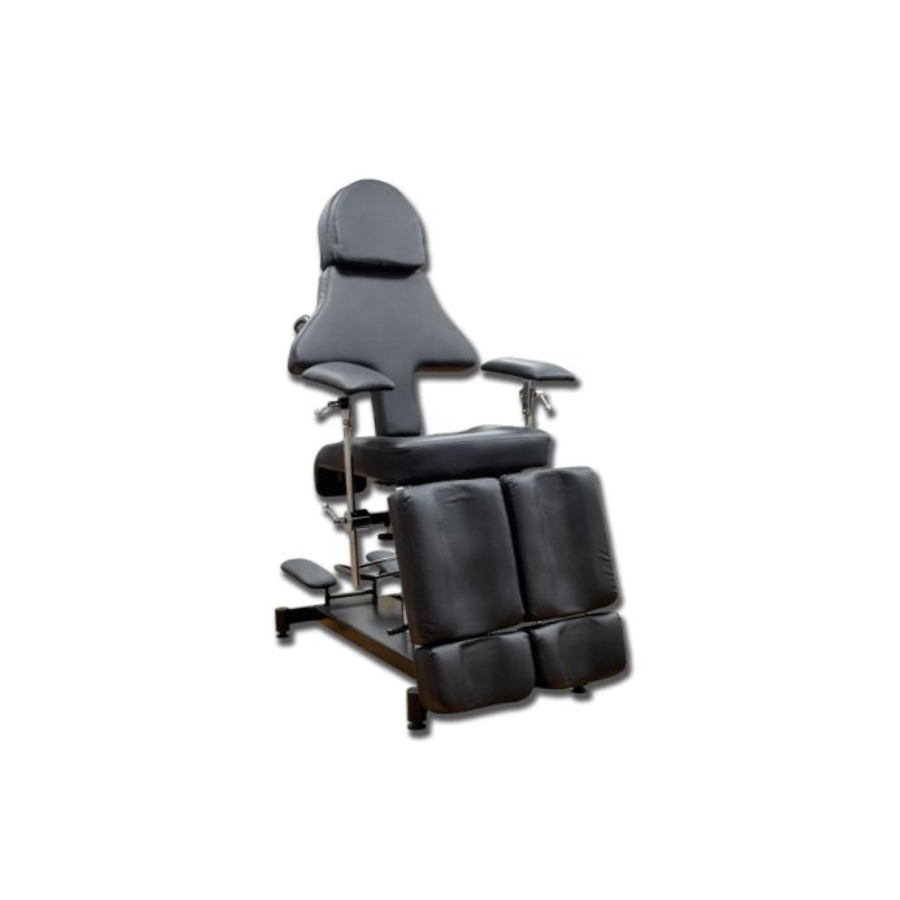 Fauteuil Hydraulique Et Modulable - Fauteuil pour client tatoueur noir