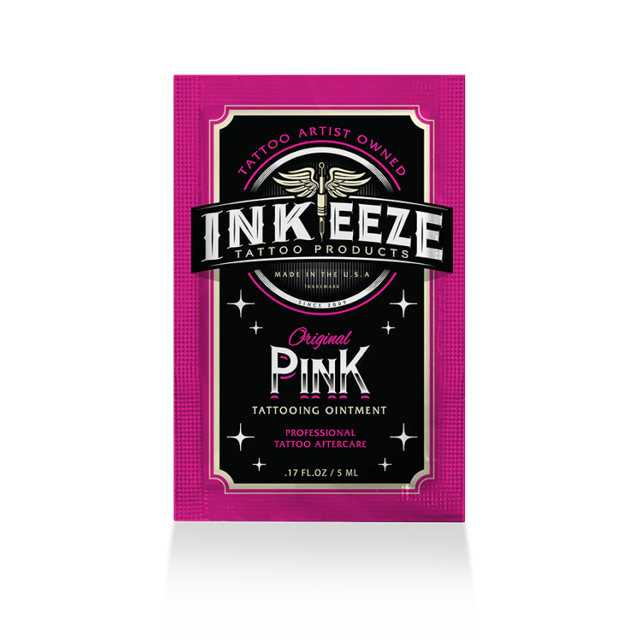 Inkeeze Tattoo Pink Glide - Crème onguent multi usage pour tatouage et soin après tattoo