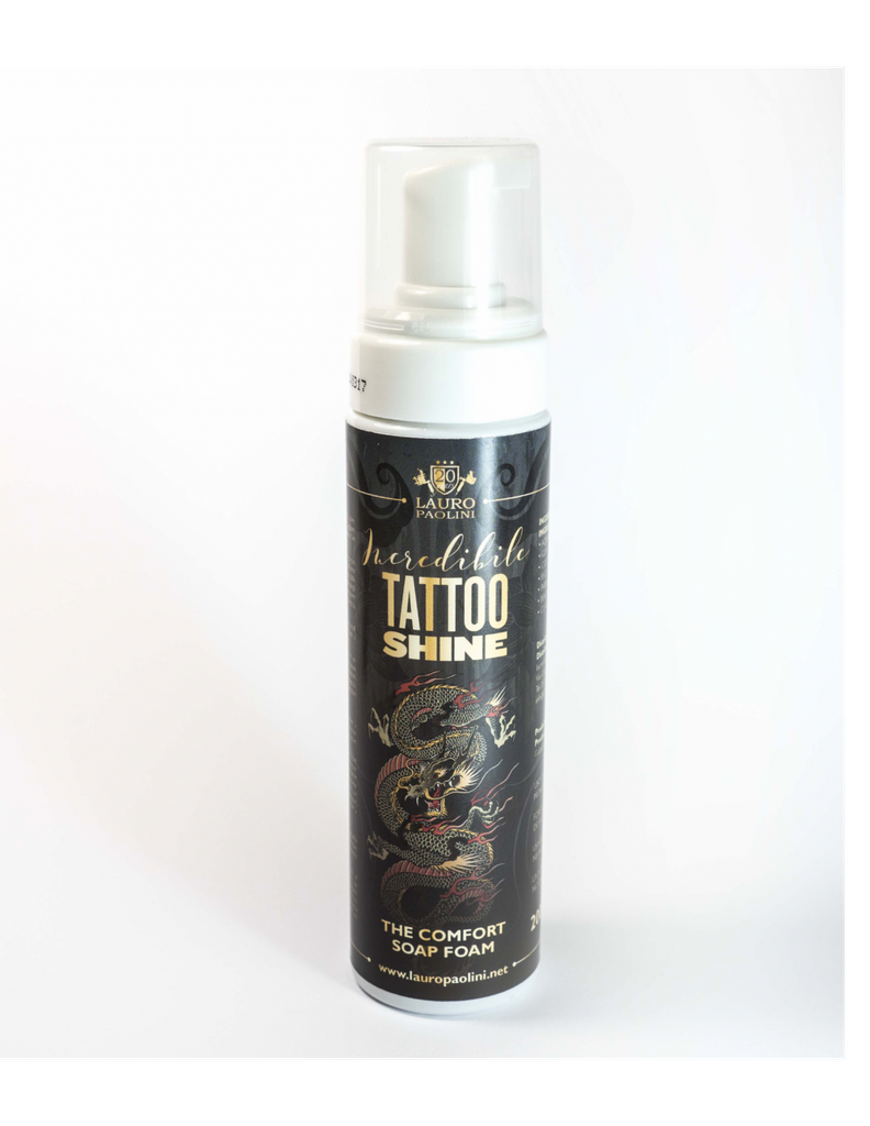 TATTOO SHINE - MOUSSE NETTOYANTE - LAURO PAOLINI