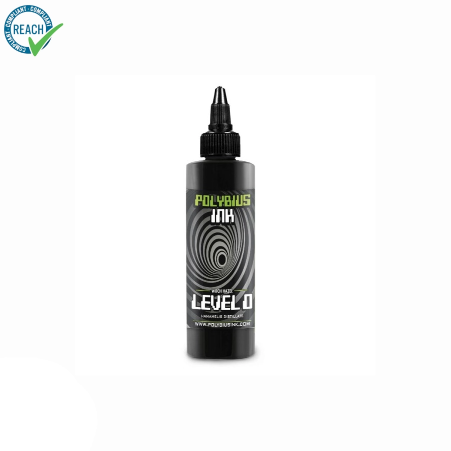 Solution Melange Tattoo - Polybius Ink Witch Hazel Level 0 - Solution de melange pour encre de tatouage REACH 250 ml