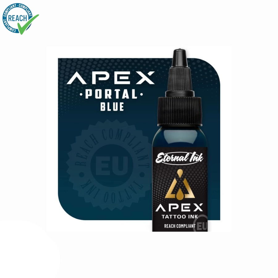 Encre Tattoo Bleu - Eternal Ink Apex Portal Blue - Melange pour le tatouage encre REACH 30 ml