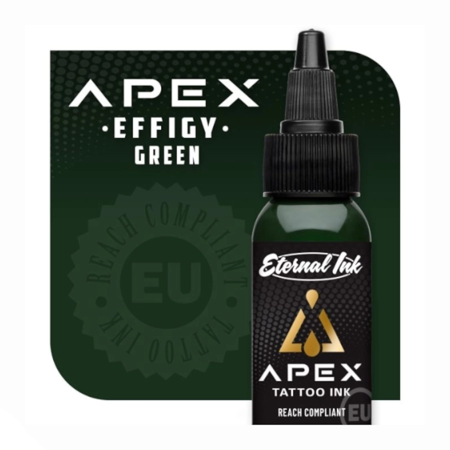 Encre Tattoo Vert - Eternal Ink Apex Effigy Green - Melange pour le tatouage encre REACH 30 ml