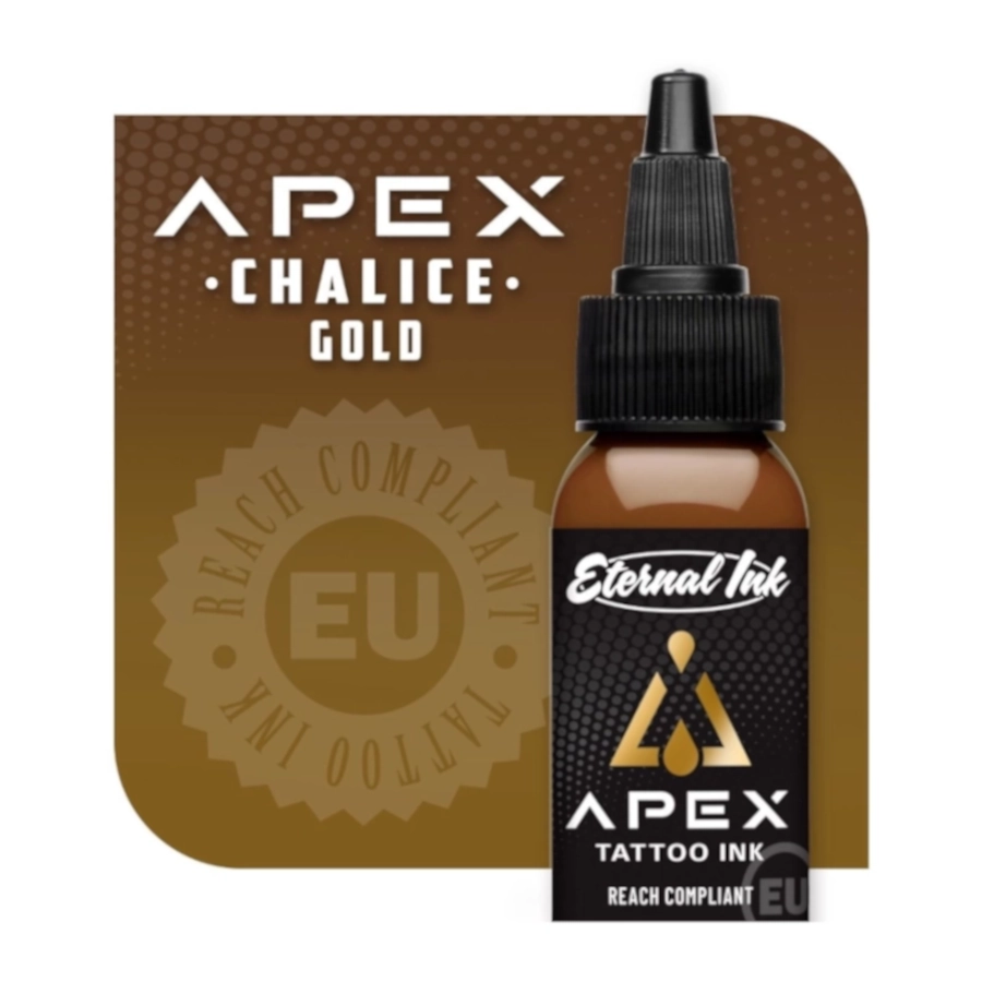 Encre Tattoo Marron - Eternal Ink Apex Chalice Gold - Mélange pour le tatouage encre reach 30 ml*