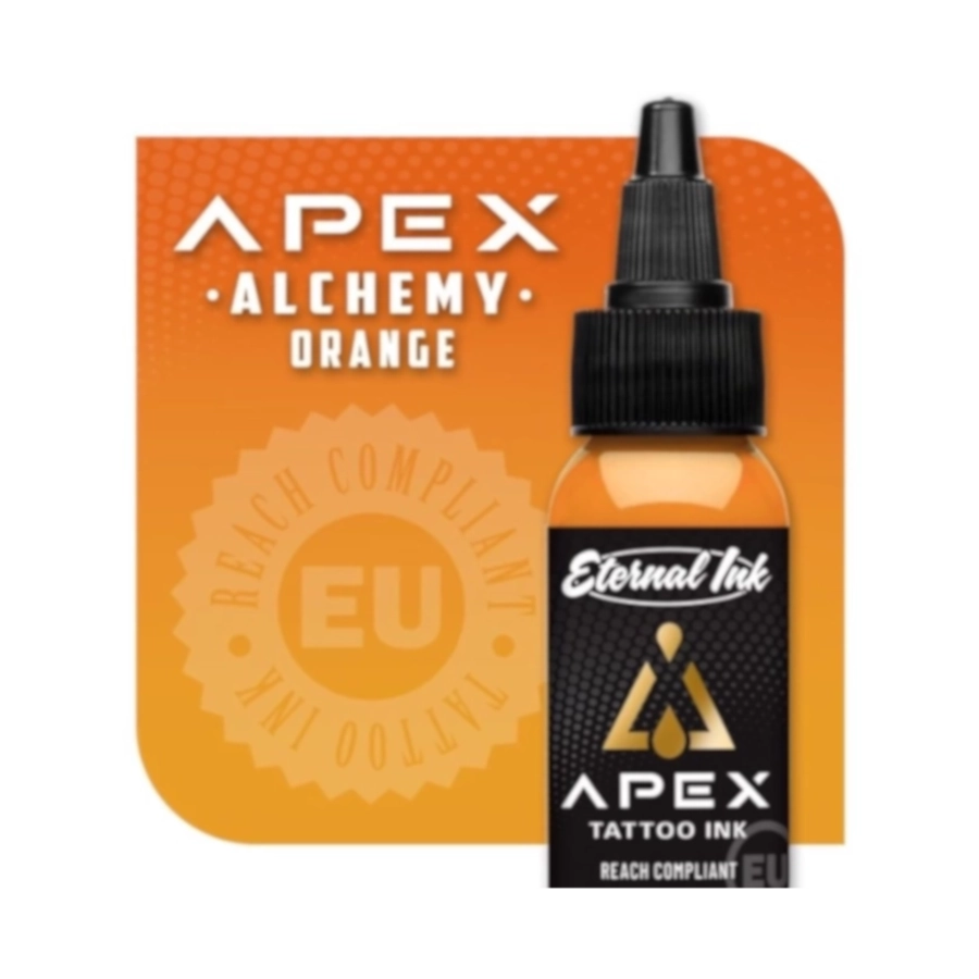 Encre Tattoo Orange - Eternal Ink Apex Alchemy Orange - Mélange pour le tatouage encre reach