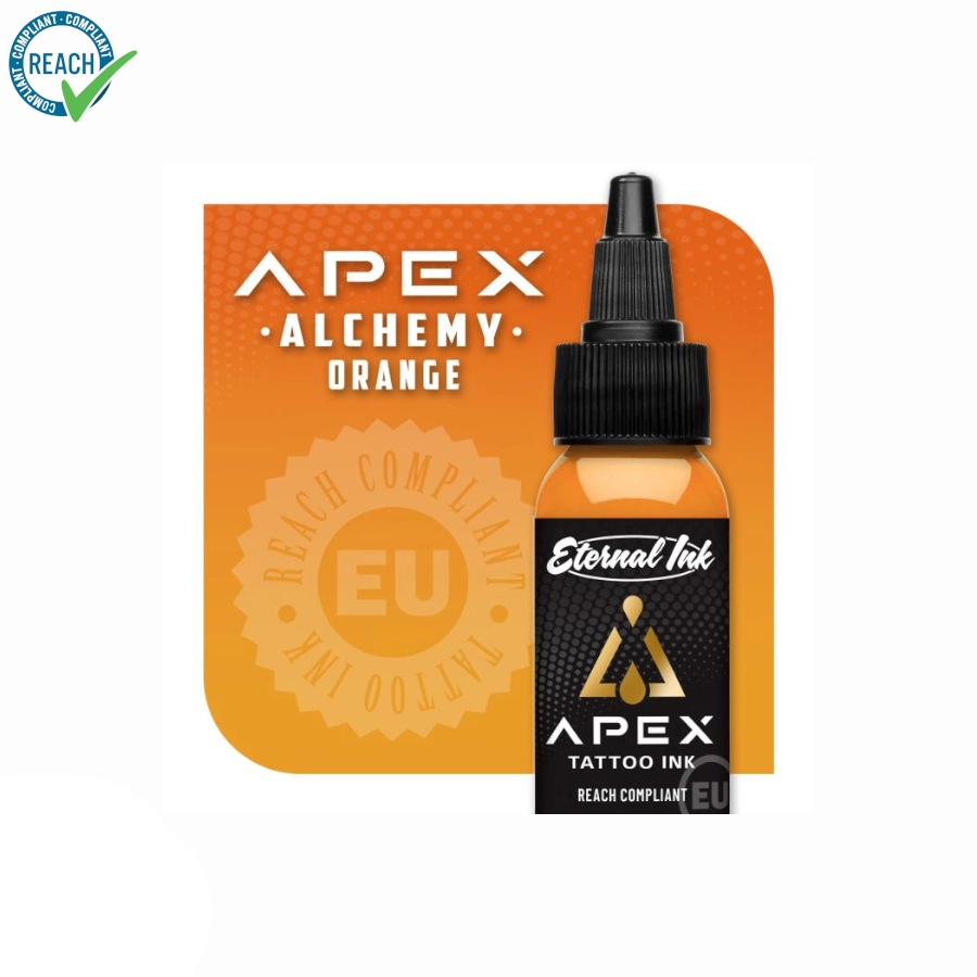 Encre Tattoo Orange - Eternal Ink Apex Alchemy Orange - Melange pour le tatouage encre REACH 30 ml