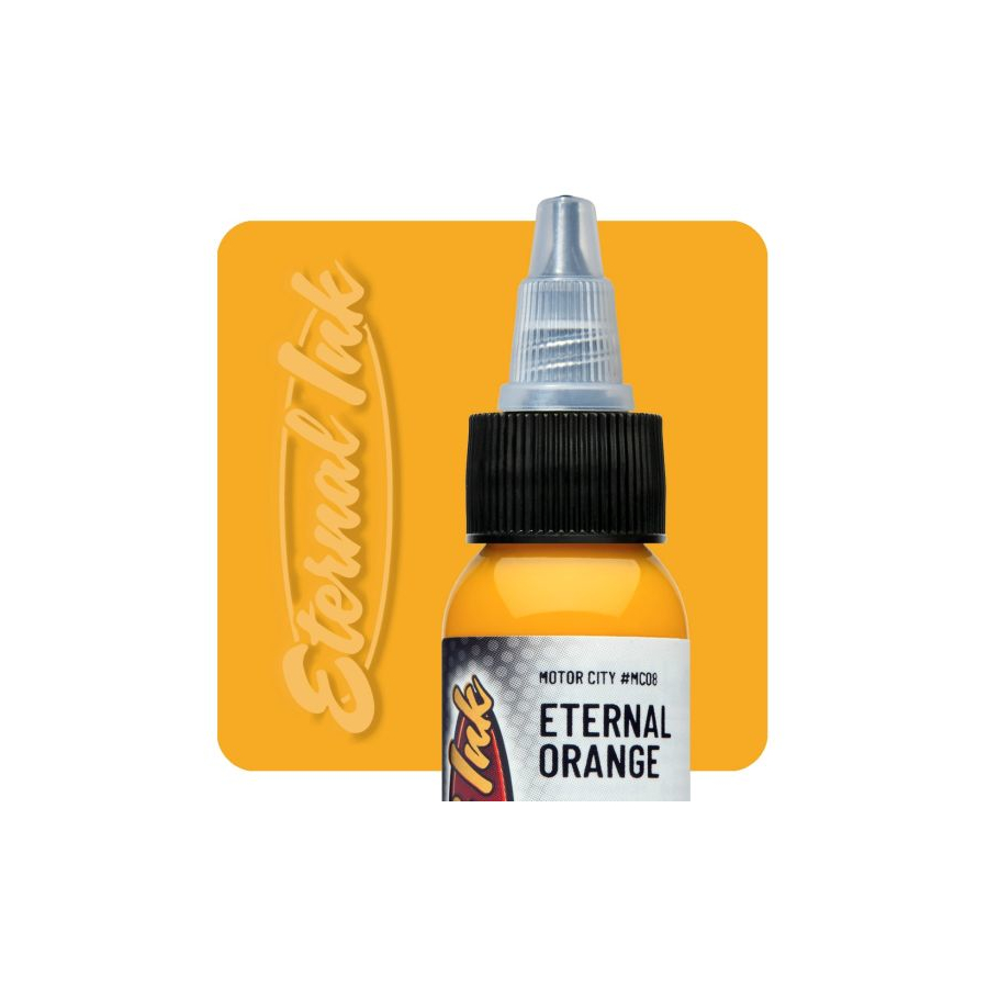 Eternal Ink Motor City Orange - Encre artistique pour entraînement tatouage NON REACH