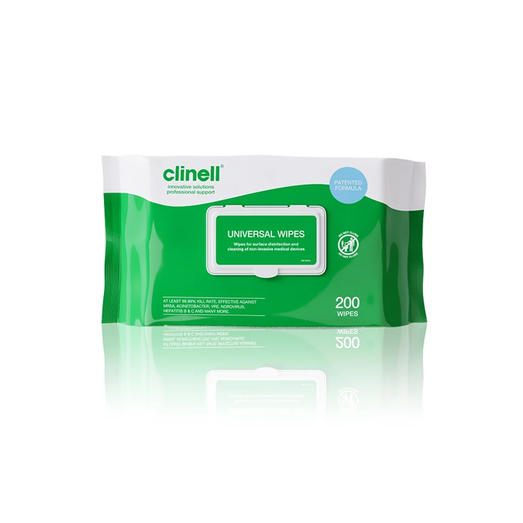Lingette Tattoo - Clinell Universal Wipes - Sachet de 200 lingettes nettoyante universelle*