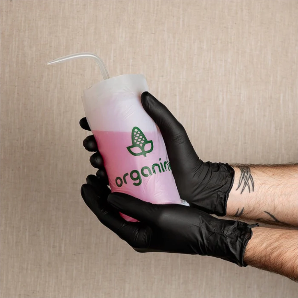 Protection Tattoo - Organink Protection bouteille - Lot de 100 protections pour bouteille biodégradable 15 x 20 cm*