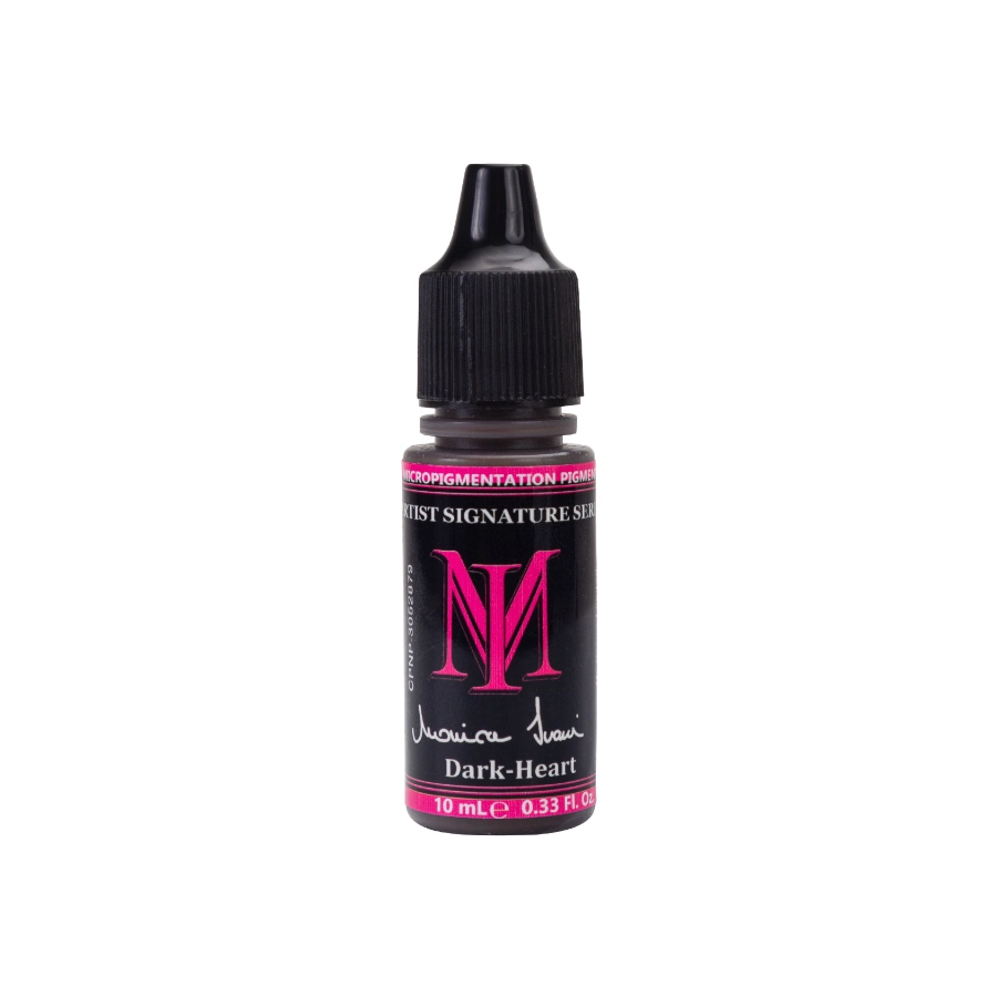 Pigment Sourcil Pmu - Monica Ivani Signature Dark Heart - Pigment pour maquillage permanent 10 ml