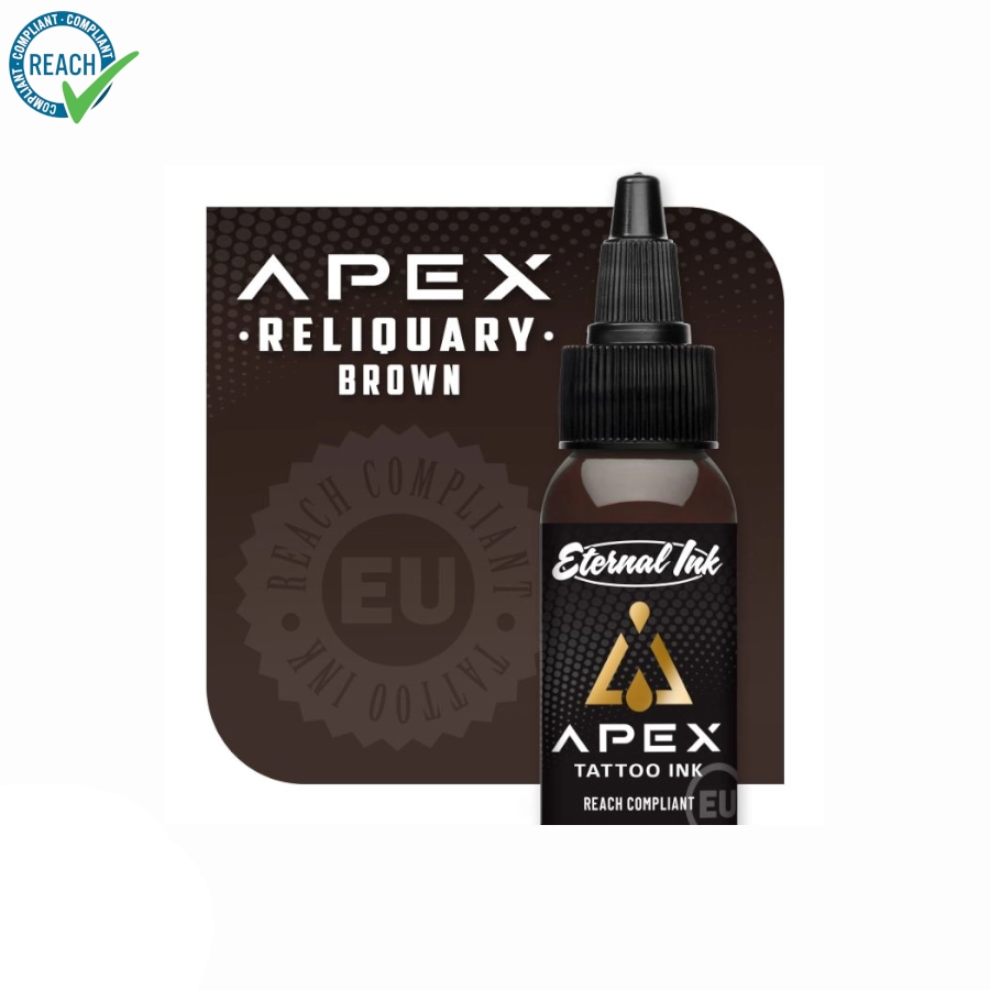 Encre Tattoo Marron - Eternal Ink Apex Reliquary Brown - Melange pour le tatouage encre REACH 30 ml