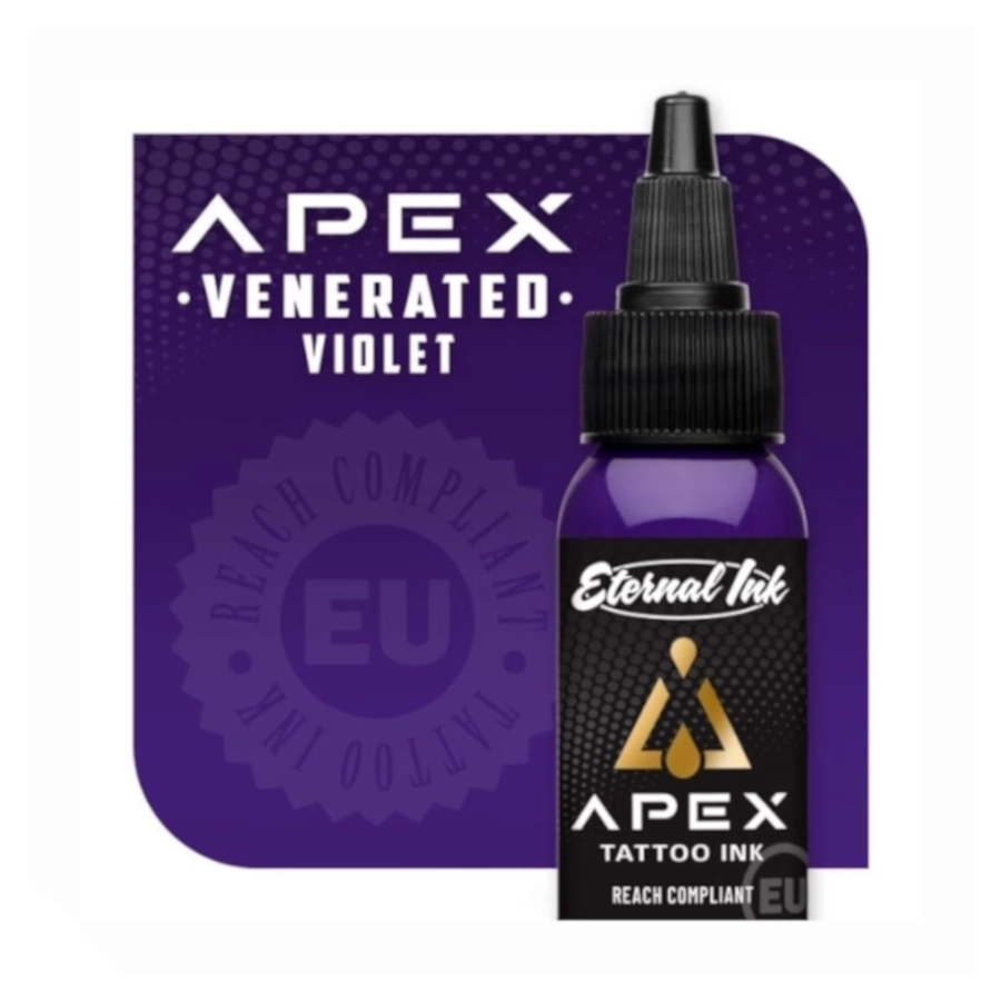 Encre Tattoo Violet - Eternal Ink Apex Venerated Violet - Mélange pour le tatouage encre reach