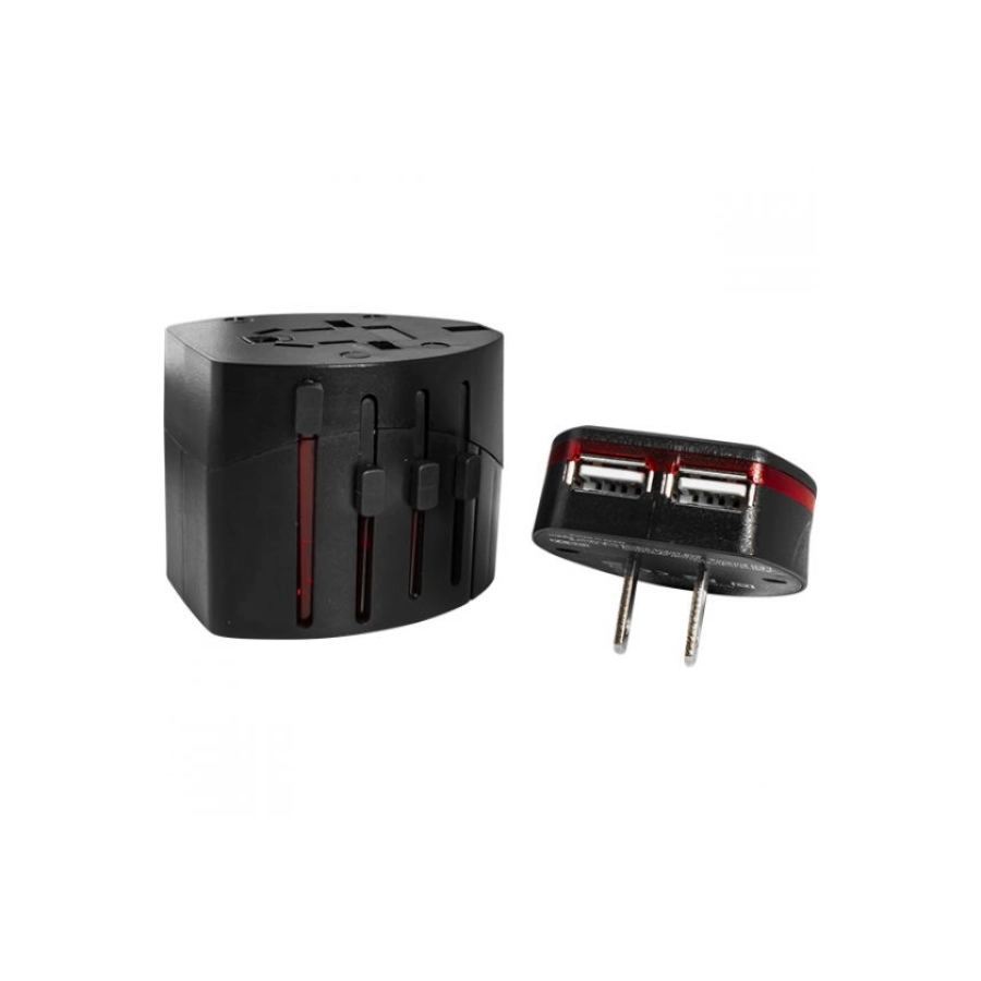 Adaptateur Universel De Prise - Adaptateur pour toutes les prises électrique et branchement usb