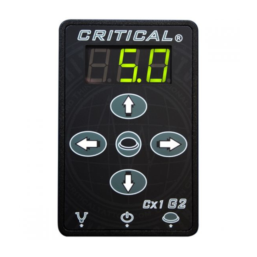 ALIMENTATION TATOUAGE CRITICAL CX1-G2