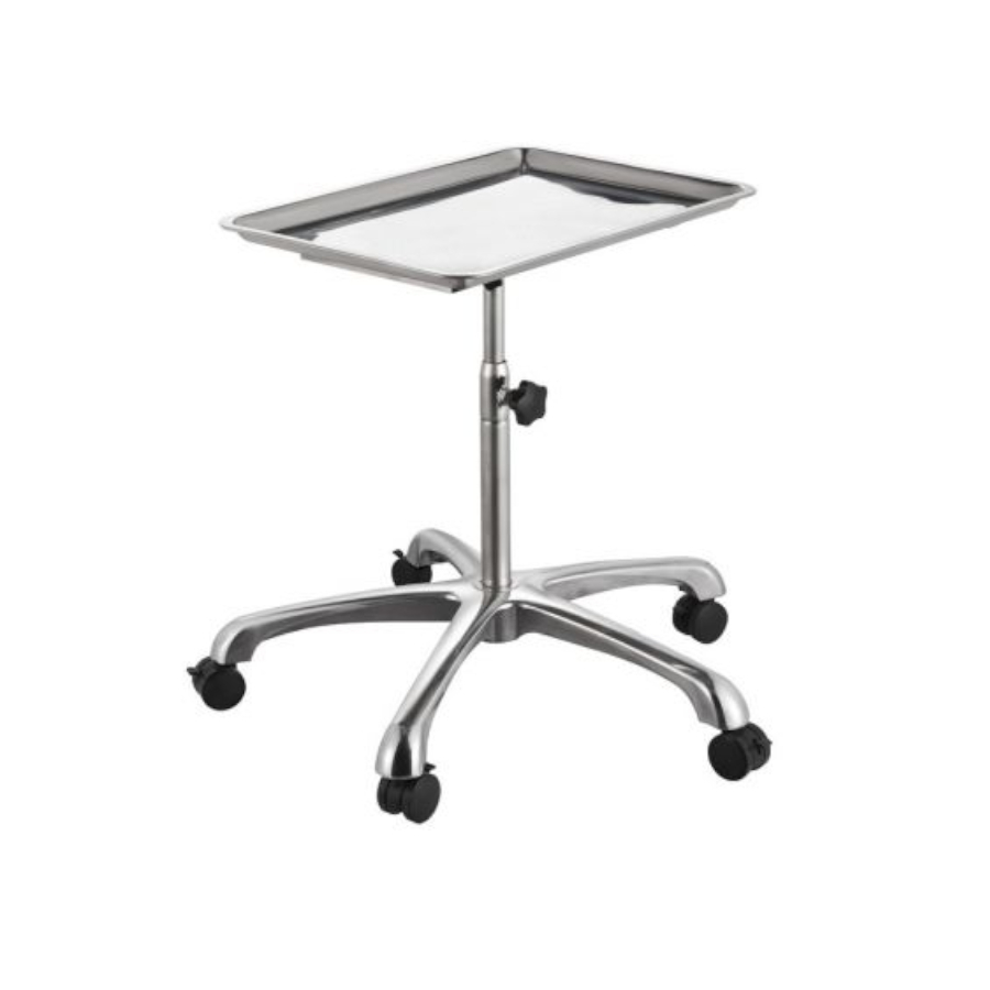 DESSERTE PLATEAU INOX SUR ROULETTE TATSOUL MAYO