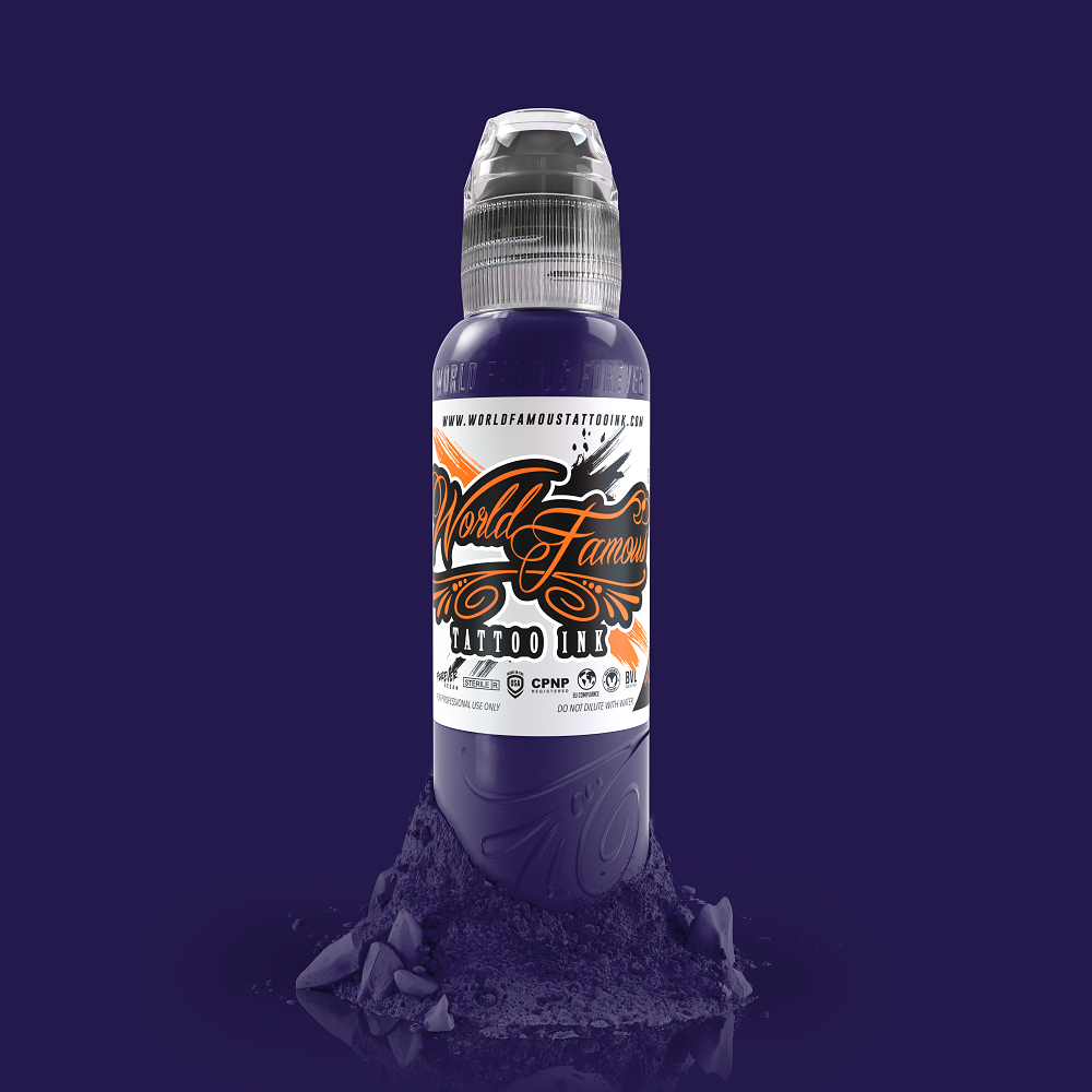 WORLD FAMOUS TATTOO INK AMSTERDAM PURPLE 30ML