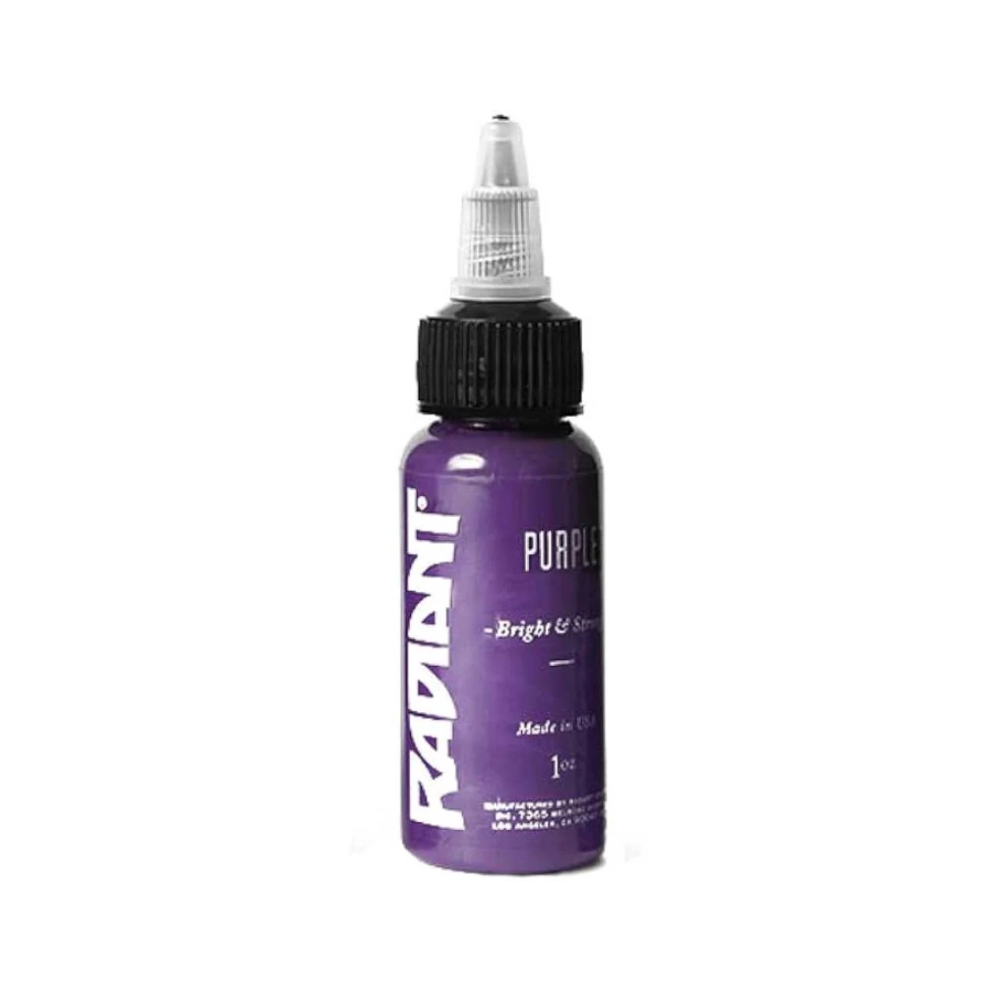 Encre Entrainement Tattoo Violette - Radiant Ink Purple - Encre artistique pour entrainement au tatouage NON REACH 30 ml*