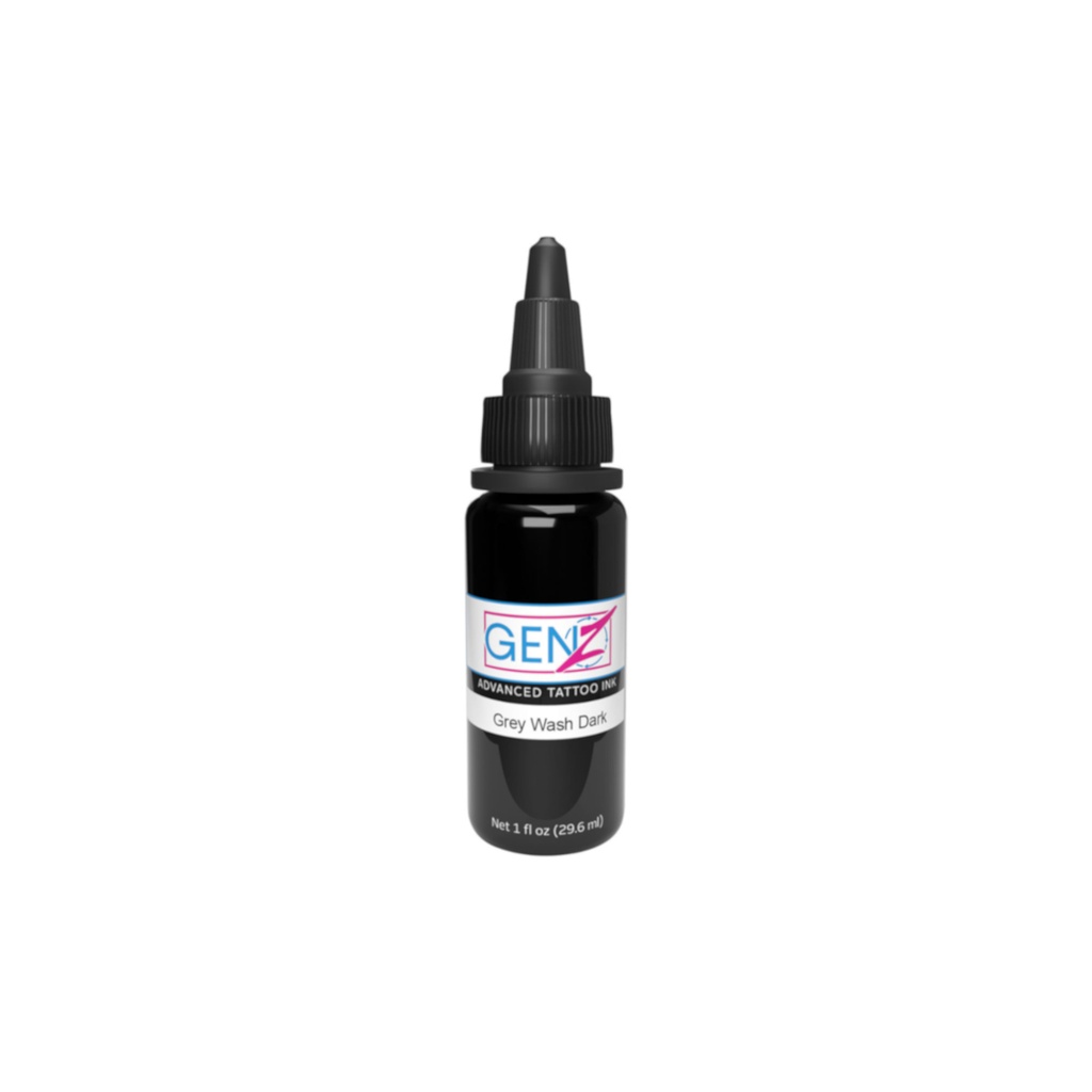 Encre Tattoo Grise - Intenze Gen-Z Greywash Dark - Mélange pour le tatouage encre reach 30 ml