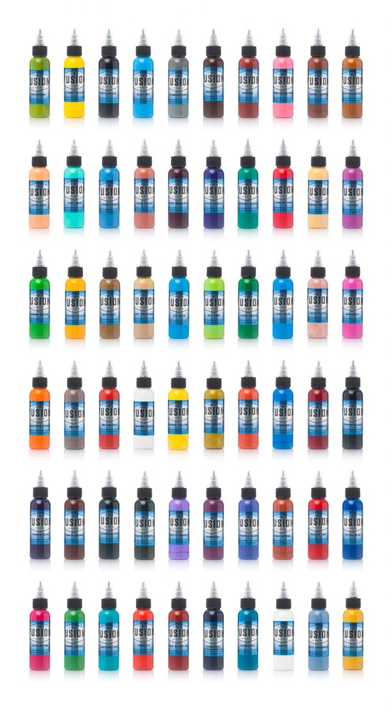 FUSION INK SET DE 60 COULEURS 30ML NON CONFORME REACH